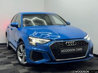 USED 2022 72 AUDI A3 1.4 TFSIe 40 S line Sportback 5dr Petrol Plug-in Hybrid S Tronic Euro 6 (s/s) 13kWh (204 ps) 1 Owner / Sat Nav / Apple Car Play / Bluetooth / Isofix / DAB Rado / Cruise Control