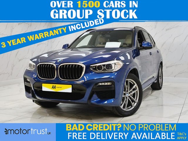 View our BMW X3 2.0 20d M Sport SUV 5dr Diesel Auto xDrive Euro 6 (s/s) (190 ps)