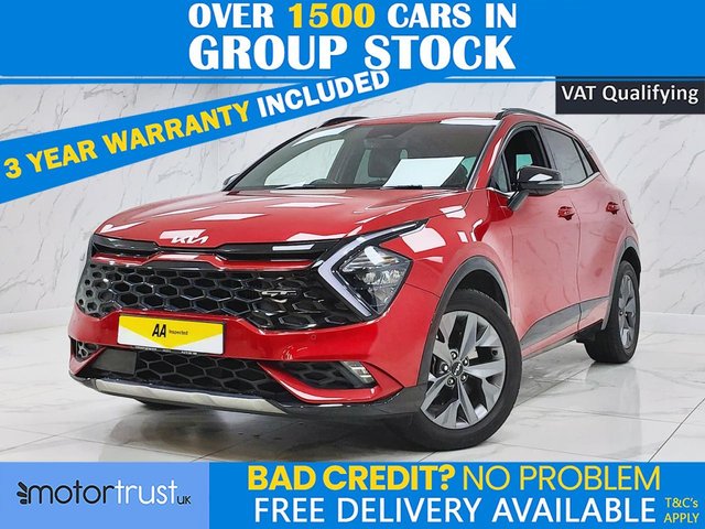 View our Kia Sportage 1.6 h T-GDi GT-Line SUV 5dr Petrol Hybrid Auto Euro 6 (s/s) (226 bhp)