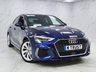 USED 2021 21 AUDI A3 1.0 TFSI 30 S line Saloon 4dr Petrol Manual Euro 6 (s/s) (110 ps) 2 KEYS, LEATHER, PRIVACY GLASS