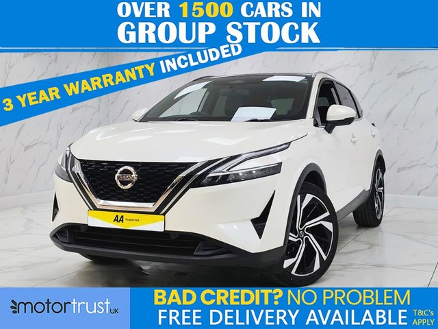 View our Nissan Qashqai 1.3 DIG-T MHEV Tekna+ SUV 5dr Petrol Hybrid XTRON Euro 6 (s/s) (158 ps)