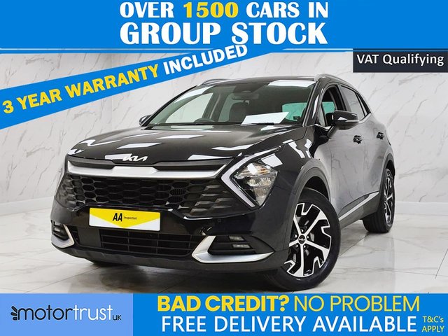 View our Kia Sportage 1.6 h T-GDi 3 SUV 5dr Petrol Hybrid Auto Euro 6 (s/s) (226 bhp)