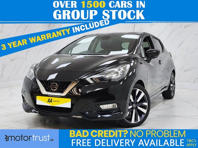 View our Nissan Micra 1.0 IG-T Tekna Hatchback 5dr Petrol Manual Euro 6 (s/s) (92 ps)
