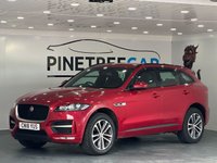 USED 2018 18 JAGUAR F-PACE 2.0 D240 R-Sport SUV 5dr Diesel Auto AWD Euro 6 (s/s) (240 ps) 