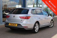 USED 2018 18 SEAT LEON 2.0 TDI FR Technology ST 5dr Diesel Manual Euro 6 (s/s) (184 ps) - EURO 6 - ULEZ, SAT NAV, P/SENSORS, LEDS, APPLE/ANDROID CARPLAY, CRUISE, 17" ALLOYS, DAB & BLUETOOTH