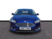 USED 2017 67 FORD FOCUS 1.0T EcoBoost Titanium Hatchback 5dr Petrol Manual Euro 6 (s/s) (125 ps) 6 months warranty, &pound;1000 per claim