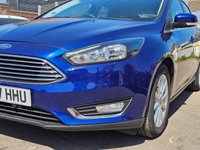 USED 2017 67 FORD FOCUS 1.0T EcoBoost Titanium Hatchback 5dr Petrol Manual Euro 6 (s/s) (125 ps) 6 months warranty, &pound;1000 per claim