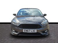 USED 2017 67 FORD FOCUS 1.0T EcoBoost ST-Line X Hatchback 5dr Petrol Manual Euro 6 (s/s) (140 ps) 6 months warranty, &pound;1000 per claim