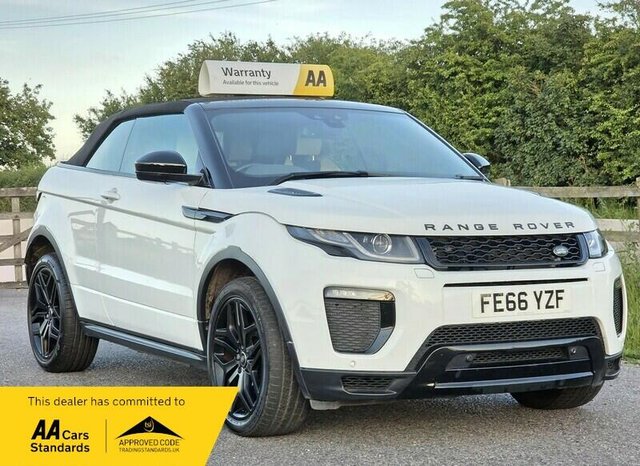View our LAND ROVER RANGE ROVER EVOQUE