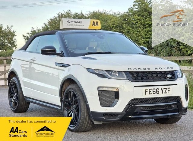 View our LAND ROVER RANGE ROVER EVOQUE