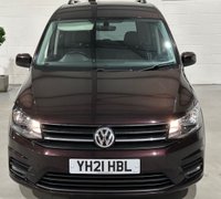 USED 2021 21 VOLKSWAGEN CADDY LIFE 2.0 TDI MPV 5dr Diesel DSG Euro 6 (s/s) (102 ps) WAV/ ideal for day van conversion  