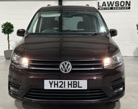 USED 2021 21 VOLKSWAGEN CADDY LIFE 2.0 TDI MPV 5dr Diesel DSG Euro 6 (s/s) (102 ps) WAV/ ideal for day van conversion  