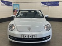 USED 2015 15 VOLKSWAGEN BEETLE 1.2 TSi Design Cabriolet 2 Door Petrol Manual Euro 5 (105 ps) 11 SERVICES TO 27,662 MILES