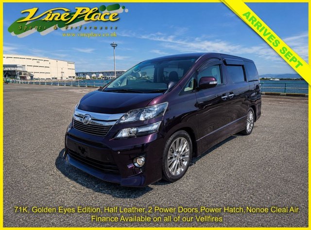 View our Toyota Vellfire 2.4Z Golden Eyes, 7 Seats, Auto