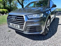 USED 2016 16 AUDI Q7 3.0 TDI V6 S-LINE AUTOMATIC QUATTRO 4X4 TURBO DIESEL EURO 6 ** 98,711 MILES **