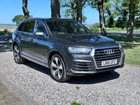USED 2016 16 AUDI Q7 3.0 TDI V6 S-LINE AUTOMATIC QUATTRO 4X4 TURBO DIESEL EURO 6 ** 98,711 MILES **