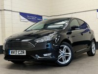 USED 2017 17 FORD FOCUS 1.5 TDCi Titanium Apple Car Play Hatchback 5 Door Diesel Manual Euro 6 (s/s) (120 ps) 8 SERVICES TO 59,556 MILES
