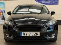 USED 2017 17 FORD FOCUS 1.5 TDCi Titanium Apple Car Play Hatchback 5 Door Diesel Manual Euro 6 (s/s) (120 ps) 8 SERVICES TO 59,556 MILES