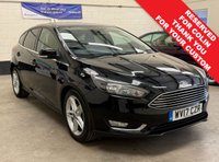 USED 2017 17 FORD FOCUS 1.5 TDCi Titanium Apple Car Play Hatchback 5 Door Diesel Manual Euro 6 (s/s) (120 ps) 8 SERVICES TO 59,556 MILES