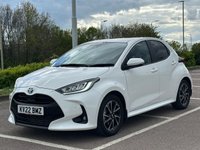 USED 2022 22 TOYOTA YARIS 1.5 VVT-h Design Hatchback 5dr Petrol Hybrid E-CVT Euro 6 (s/s) (116 ps) FULL SERVICE HISTORY
