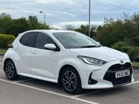 USED 2022 22 TOYOTA YARIS 1.5 VVT-h Design Hatchback 5dr Petrol Hybrid E-CVT Euro 6 (s/s) (116 ps) FULL SERVICE HISTORY
