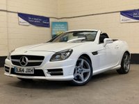 USED 2015 64 MERCEDES-BENZ SLK 1.8 SLK200 AMG Sport Convertible 2 Door Petrol G-Tronic+ Euro 5 (s/s) (184 ps) 10 MERCEDES SERVICES - 42,917 MILES