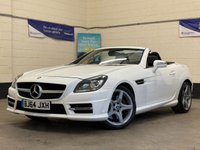 USED 2015 64 MERCEDES-BENZ SLK 1.8 SLK200 AMG Sport Convertible 2 Door Petrol G-Tronic+ Euro 5 (s/s) (184 ps) 10 MERCEDES SERVICES - 42,917 MILES