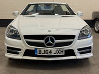 USED 2015 64 MERCEDES-BENZ SLK 1.8 SLK200 AMG Sport Convertible 2 Door Petrol G-Tronic+ Euro 5 (s/s) (184 ps) 10 MERCEDES SERVICES - 42,917 MILES