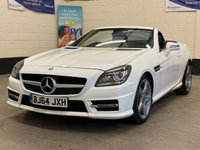 USED 2015 64 MERCEDES-BENZ SLK 1.8 SLK200 AMG Sport Convertible 2 Door Petrol G-Tronic+ Euro 5 (s/s) (184 ps) 10 MERCEDES SERVICES - 42,917 MILES