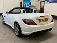 USED 2015 64 MERCEDES-BENZ SLK 1.8 SLK200 AMG Sport Convertible 2 Door Petrol G-Tronic+ Euro 5 (s/s) (184 ps) 10 MERCEDES SERVICES - 42,917 MILES
