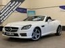 USED 2015 64 MERCEDES-BENZ SLK 1.8 SLK200 AMG Sport Convertible 2 Door Petrol G-Tronic+ Euro 5 (s/s) (184 ps) 10 MERCEDES SERVICES - 42,917 MILES