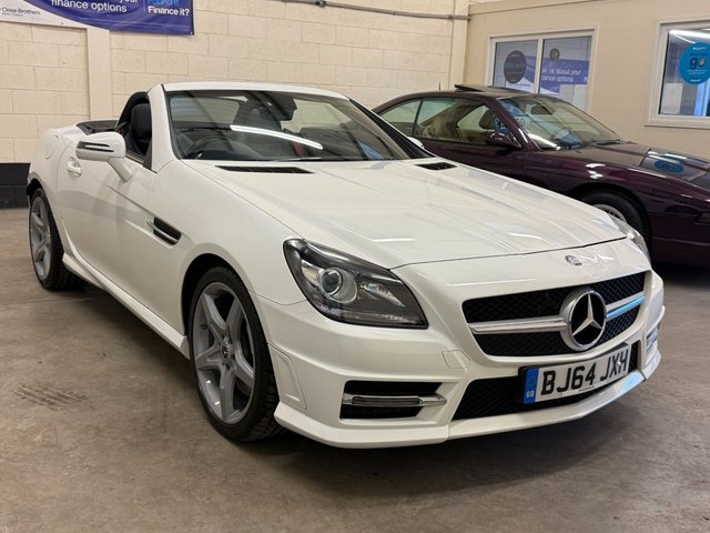 2015 64 Mercedes-Benz Slk 1.8 SLK200 AMG Sport Convertible 2 Door Petrol G-Tronic+ Euro 5 (s/s) (184 ps)