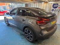 USED 2022 72 CITROEN e-C4 50kWh Sense Plus Hatchback 5dr Electric Auto (136 ps)+2 KEYS+1 FORMER KEEPER+AIRCON+PARK CONTROL+HALF LEATHER SEATS+DIGITAL DASH+BLUETOOTH+MEDIA+APPS+18