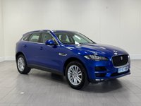 USED 2017 67 JAGUAR F-PACE 2.0 P250i Portfolio SUV 5dr Petrol Auto AWD Euro 6 (s/s) (250 ps) FIXED PANORAMIC ROOF + HEATED STEERING WHEEL + DIGITAL DASHBOARD + REAR-VIEW CAMERA