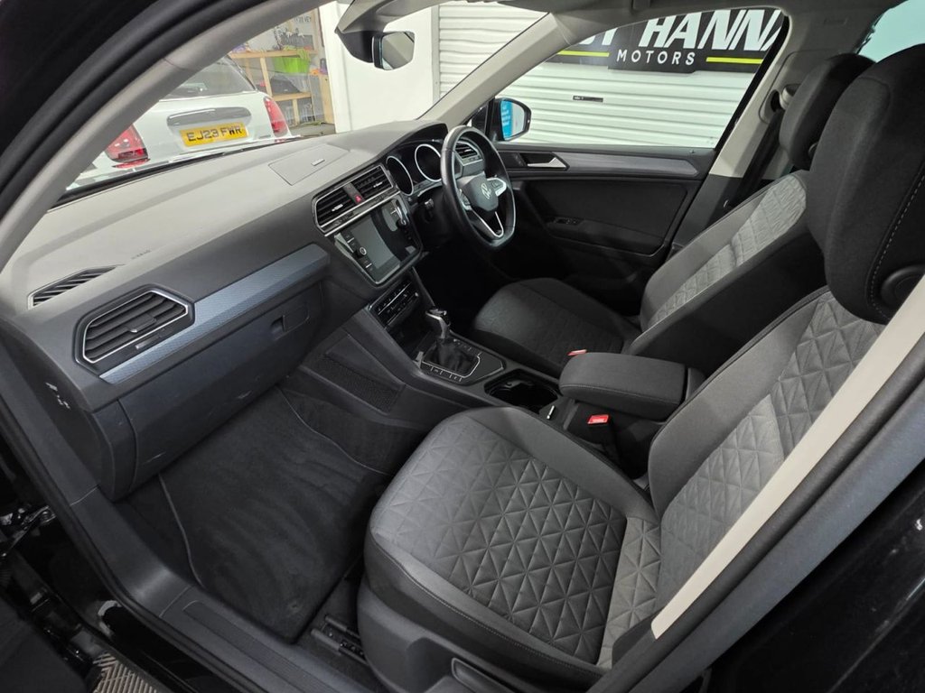 USED 2022 22 VOLKSWAGEN TIGUAN 1.5 TSI Life SUV 5dr Petrol DSG Euro 6 (s/s) (150 ps) SatNav - Sensors!