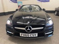 USED 2015 65 MERCEDES-BENZ SLK 2.1 SLK250d AMG Sport Convertible 2dr Diesel G-Tronic Euro 6 (s/s) (204 ps) NAV PANO HTD STS PDC AIR SCARF