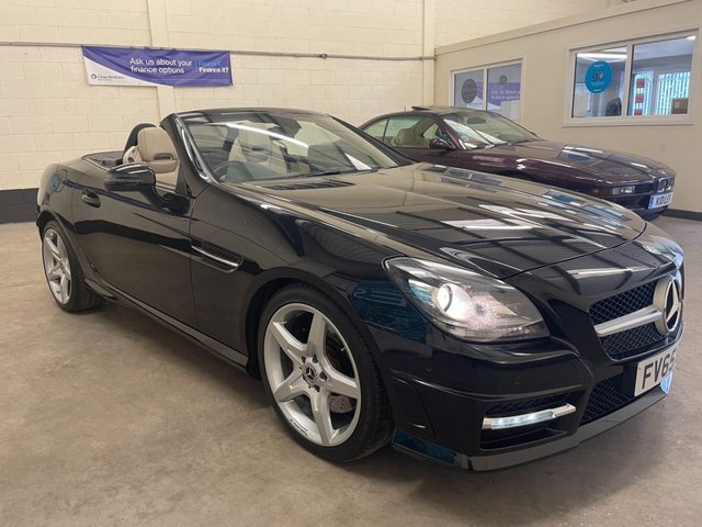 2015 65 Mercedes-Benz Slk 2.1 SLK250d AMG Sport Convertible 2dr Diesel G-Tronic Euro 6 (s/s) (204 ps)