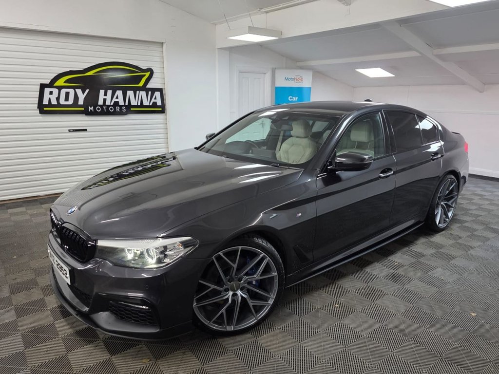 USED 2018 BMW 5 SERIES 3.0 530d M Sport Saloon 4dr Diesel Auto Euro 6 (s/s) (265 ps) Bluetooth - SatNav - Sensors!
