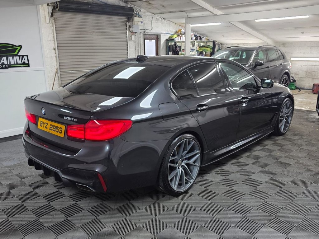 USED 2018 BMW 5 SERIES 3.0 530d M Sport Saloon 4dr Diesel Auto Euro 6 (s/s) (265 ps) Bluetooth - SatNav - Sensors!
