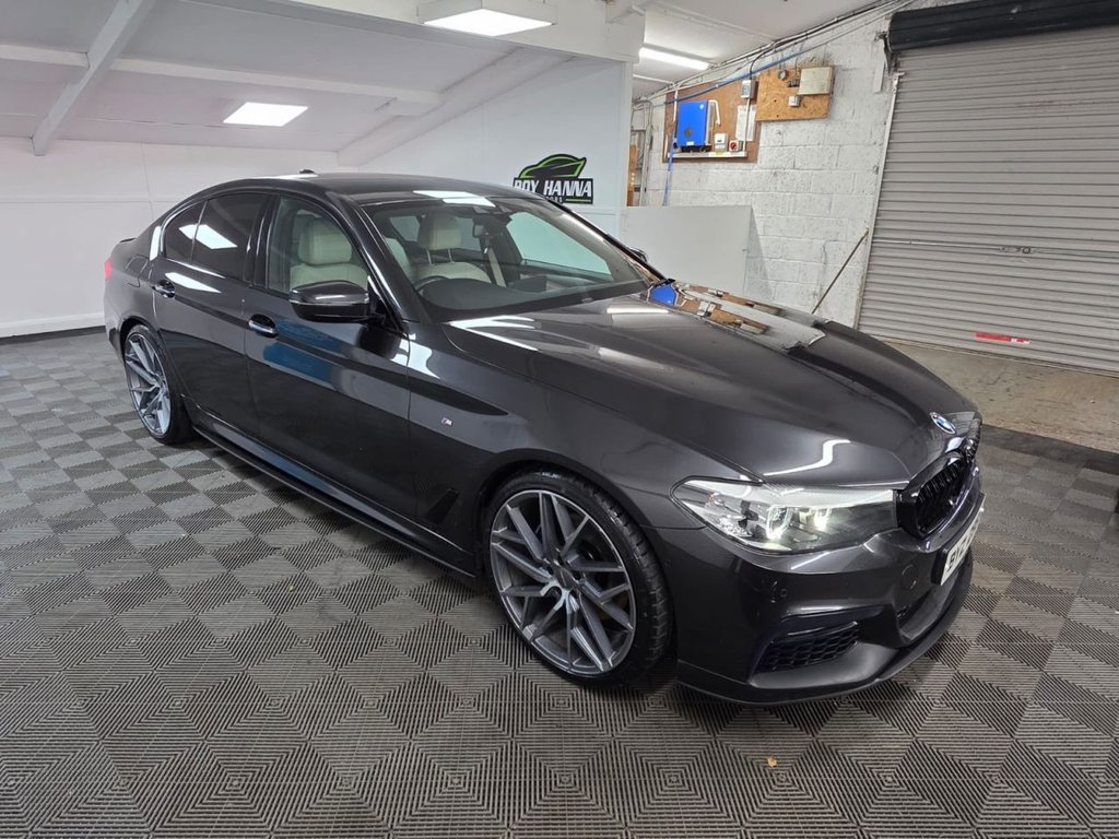 USED 2018 BMW 5 SERIES 3.0 530d M Sport Saloon 4dr Diesel Auto Euro 6 (s/s) (265 ps) Bluetooth - SatNav - Sensors!