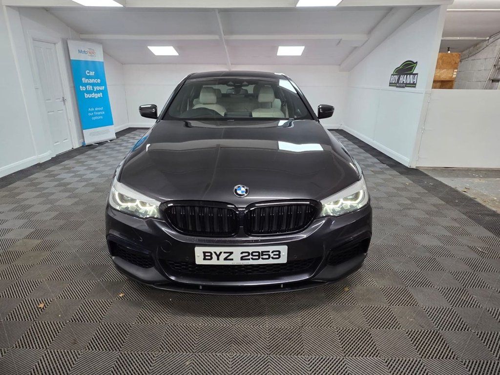 USED 2018 BMW 5 SERIES 3.0 530d M Sport Saloon 4dr Diesel Auto Euro 6 (s/s) (265 ps) Bluetooth - SatNav - Sensors!