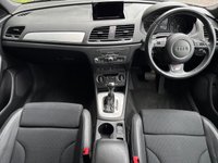 USED 2018 18 AUDI Q3 1.4 TFSI CoD S line Edition SUV 5dr Petrol S Tronic Euro 6 (s/s) (150 ps) + SERVICE HISTORY + 18" ALLOY WHEELS + AUTOMATIC GEARBOX + DAYTIME RUNNING LIGHTS + SATELLITE NAVIGATION + 1/2 LEATHER SEATS + AUTO HEADLIGHTS + REAR PARKING SENSORS + DUAL CLIMATE CONTROL + CRUISE CONTROL + BLUETOOTH / TELEPHONE PREPARATION + RADIO / USB / DAB / MP3 PLAYER + MUCH MUCH MORE...