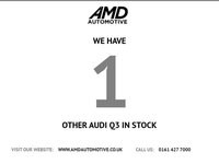 USED 2018 18 AUDI Q3 1.4 TFSI CoD S line Edition SUV 5dr Petrol S Tronic Euro 6 (s/s) (150 ps) + SERVICE HISTORY + 18" ALLOY WHEELS + AUTOMATIC GEARBOX + DAYTIME RUNNING LIGHTS + SATELLITE NAVIGATION + 1/2 LEATHER SEATS + AUTO HEADLIGHTS + REAR PARKING SENSORS + DUAL CLIMATE CONTROL + CRUISE CONTROL + BLUETOOTH / TELEPHONE PREPARATION + RADIO / USB / DAB / MP3 PLAYER + MUCH MUCH MORE...