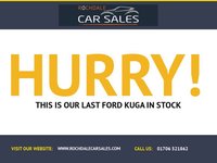 USED 2015 65 FORD KUGA 1.5T EcoBoost Titanium SUV 5dr Petrol Manual 2WD Euro 6 (s/s) (150 ps) A truly stunning example of this Ulez compliant very low mileage Suv fin ished in Magnetic Grey complimented with 18" alloys .This car comes with full dealer service history and comes equipped with front and rear parking sensors with self park facility ,full electric tailgate with release , Dab cd radio with usb inputs ,Bluetooth connectivity ,rapid clear front screen ,dual zone digital climate control ,Ford Sync voice control system ,cruise control and speed limiter ,auto lights and wipers ,pow
