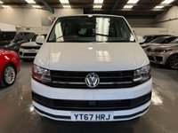 USED 2017 67 VOLKSWAGEN TRANSPORTER 2.0 TDI T32 BlueMotion Tech Highline Kombi Double Cab 5dr Diesel Manual FWD SWB Euro 6 (s/s) (150 ps) 