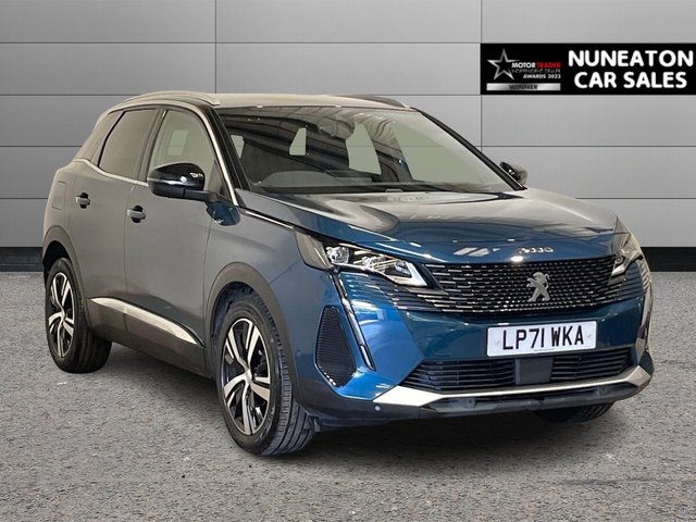 2022 71 PEUGEOT 3008 1.2 PureTech GT SUV 5dr Petrol Manual Euro 6 (s/s) (130 ps) 