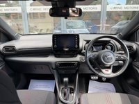 USED 2023 72 TOYOTA YARIS GR SPORT 1.5 VVT-H E-CVT PETROL HYBRID AUTOMATIC 5 DOOR HATCHBACK FRONT & REAR PARK AID * REVERSE CAMERA * SAT-NAV * FOLDING MIRRORS * BLIND SPOT MONITORING
