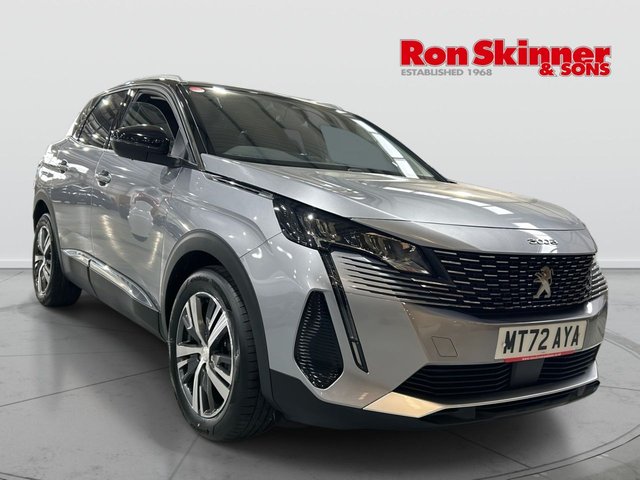 2022 72 PEUGEOT 3008 1.2 PureTech Allure Premium + SUV 5dr Petrol Manual Euro 6 (s/s) (130 ps) 