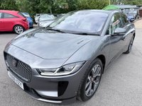 USED 2019 69 JAGUAR I-PACE Grey 400 90kWh HSE electric SUV, 36,400 miles, Automatic 4WD, 20in Alloys, Touchscreen, Sat Nav, Panoramic roof, 360 camera, leather interior and more This 2019 Jaguar I-PACE 400 HSE is a remarkable example with exceptionally low mileage for its age, having covered just 36,400 miles. As a fully electric vehicle, it offers a sophisticated driving experience with its Four Wheel Drive system and a substantial 90 kWh battery, providing a maximum range of 292 miles when new. This particular HSE trim level comes equipped with a suite of advanced features, including a Park Pack with front and rear parking sensors, Bluetooth connectivity, and striking