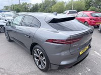 USED 2019 69 JAGUAR I-PACE Grey 400 90kWh HSE electric SUV, 36,400 miles, Automatic 4WD, 20in Alloys, Touchscreen, Sat Nav, Panoramic roof, 360 camera, leather interior and more This 2019 Jaguar I-PACE 400 HSE is a remarkable example with exceptionally low mileage for its age, having covered just 36,400 miles. As a fully electric vehicle, it offers a sophisticated driving experience with its Four Wheel Drive system and a substantial 90 kWh battery, providing a maximum range of 292 miles when new. This particular HSE trim level comes equipped with a suite of advanced features, including a Park Pack with front and rear parking sensors, Bluetooth connectivity, and striking